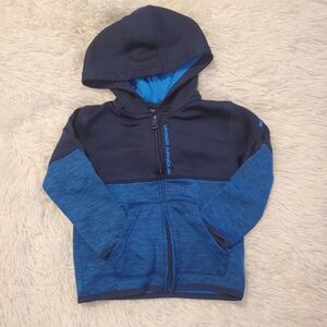 Under Armour Kids' Navy and Blue Zip-Up Hoodie Jacket 2T